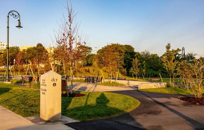 Enjoy morning strolls or sunset views at nearby Sullivan Park, just steps from the community and full of peaceful green space.