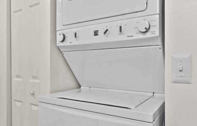 Washer and dryer in the laundry room at Creve Coeur, Creve Coeur, MO