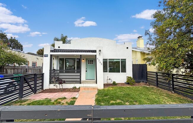 Stunning 3B/2BA Home in Normal Heights W/ A/C, W/D!