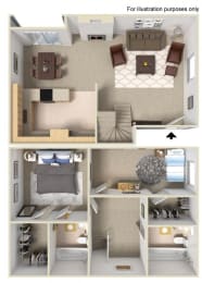 2 beds, 2 baths, 907 sqft, $3,147