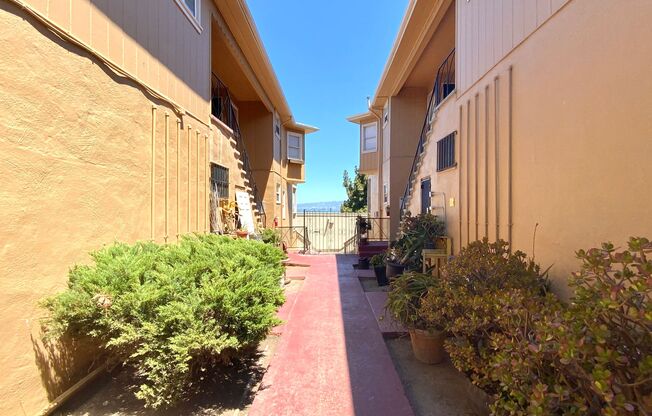 RENOVATED Top Floor. ON-SITE LAUNDRY! HARDWOOD!