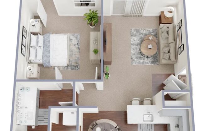 1 bed, 1 bath, 615 sqft, $1,099, Unit 366