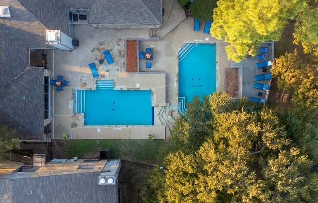 Swimming Pool and Spa - Aerial View