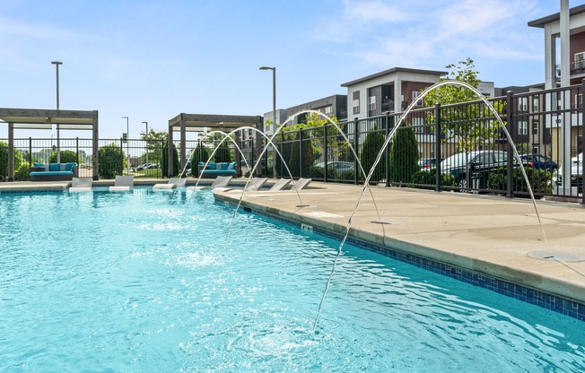 Forte at 84South Pool and Lounge Areas
