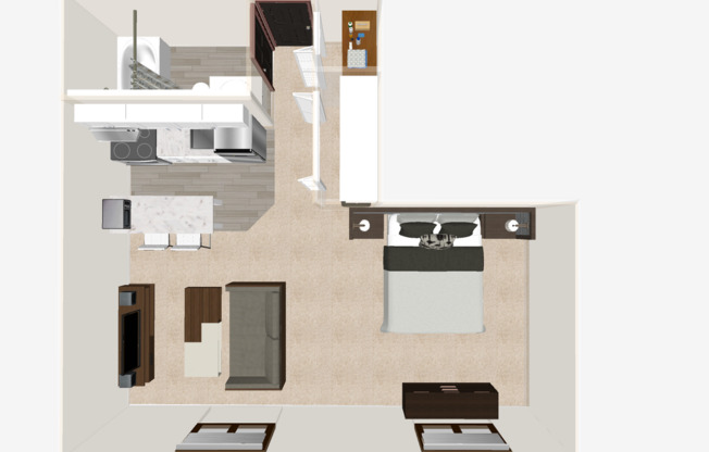 Studio, 1 bath, 300 sqft, $1,295, Unit 102-314