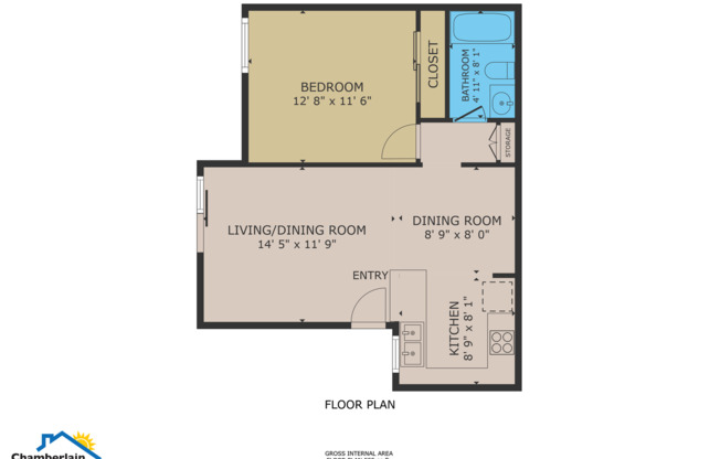 1 bed, 1 bath, 668 sqft, $1,795, Unit 68