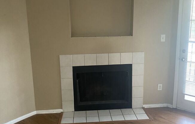 1 bedroom 1 bath with fireplace and a view