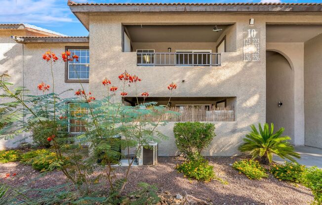 Welcome to this second floor condo in a gated community!