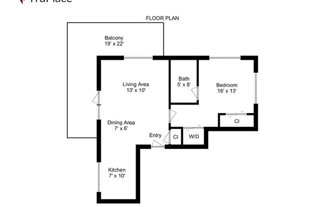 1 bed, 1 bath, 519 sqft, $2,799, Unit 601