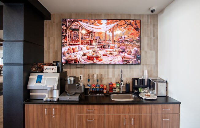 The Earl Apartments Clubhouse Bar