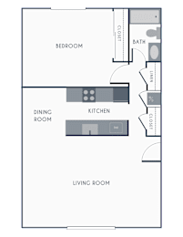 1 bed, 1 bath, 800 sqft, $1,875