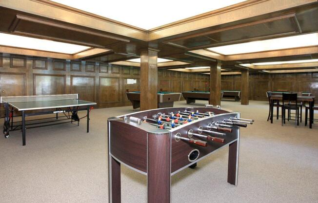 Crystal Tree offers a billiard and game room
