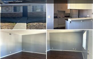 2 bedroom 1 bath downstairs condo