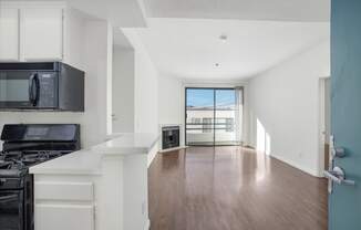 Kitchen And Living Area at Park Rochester, California
