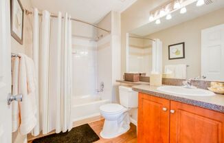 Bathroom at Middletown Ridge Apartments, Middletown, Connecticut