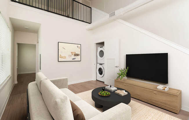 Living Room with Hard Surface Flooring