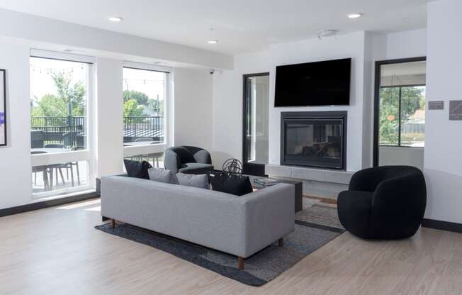 Community Room at CityLine Apartments, Minnesota