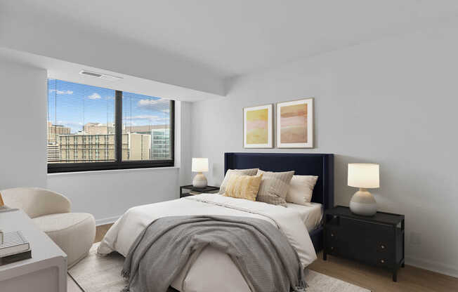 Bedroom with Hard Surface Flooring