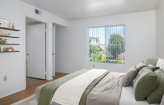 Bedroom with Hard Surface Flooring