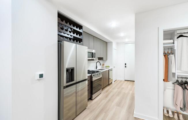 A streamlined studio home at Modera Parkside in Atlanta features efficient design and modern finishes, with Midtown dining, parks, and culture close by.