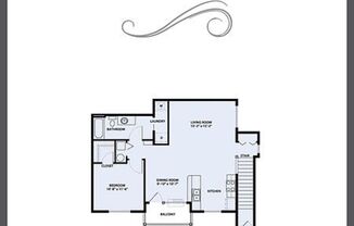 1 bed, 1 bath, 867 sqft, $1,700