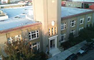 Bakery Lofts Exterior aerial view