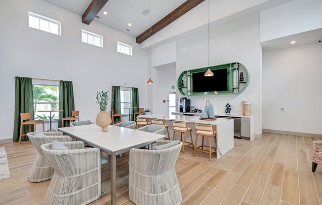 Resident Clubhouse at The Boardwalk at Tradition in Port St. Lucie, Florida- Luxury villas for rent