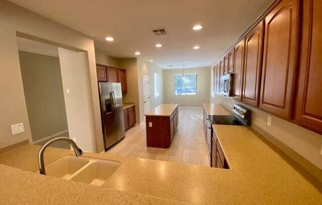 Single Level 4 bedroom, 2 bath home available in Skyline Ranch
