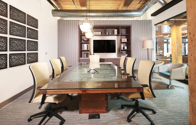 Host a conference in this tech ready room