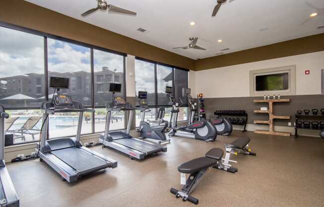 Fitness Center at Atria Apartments in Tulsa, OK