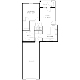 1 bed, 1 bath, 812 sqft, $1,650