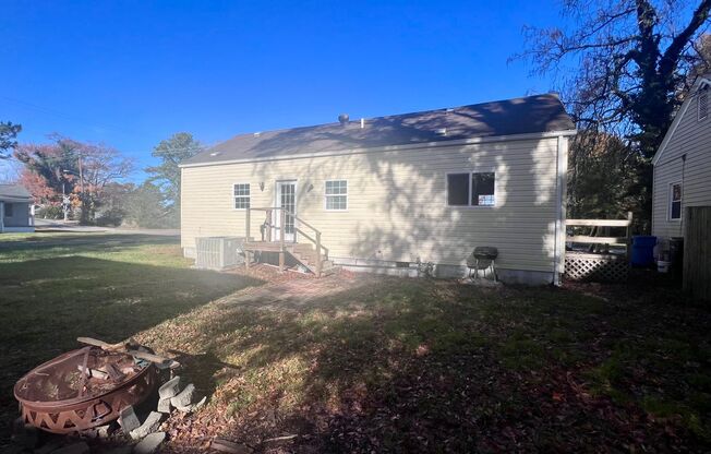 CHESAPEAKE - CUTE RENOVATED 3 BEDROOM COTTAGE