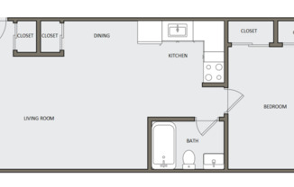 1 bed, 1 bath, 700 sqft, $1,095, Unit 32