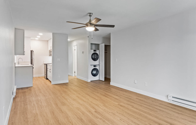 Living Room with Hard Surface Flooring