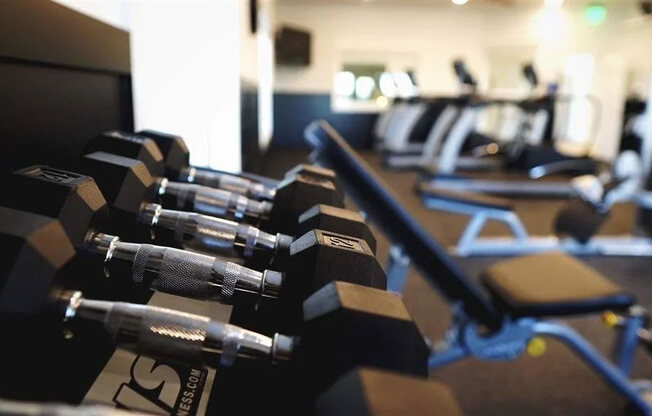 Highland Park Fitness Center and Free Weights Apartment for rent Springdale AR