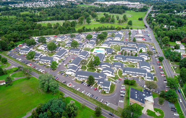 Aerial View at Townhomes at Gateway, Bensalem, PA, 19020