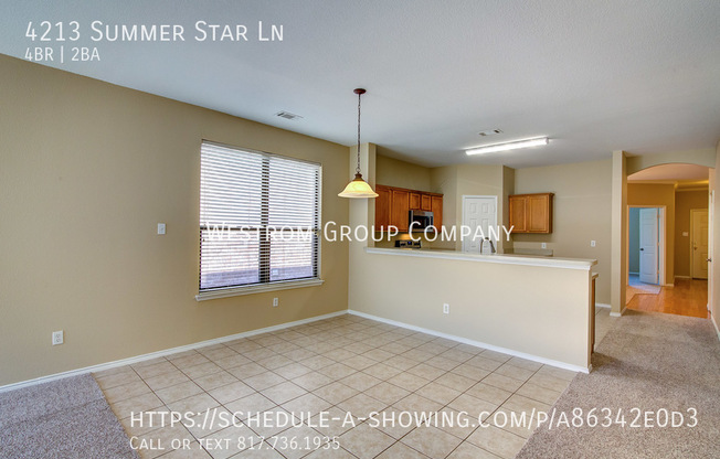 4 beds, 2 baths, 2,098 sqft, $2,295