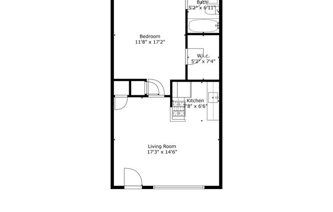 1 bed, 1 bath, 552 sqft, $2,095, Unit 1655-02