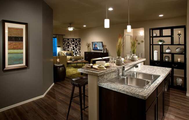 kitchen area