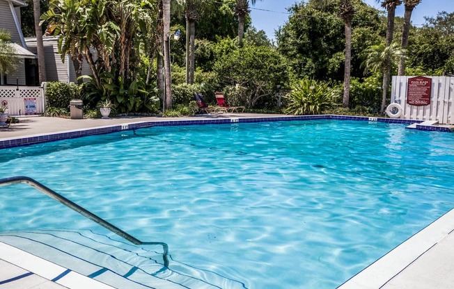 Swimming Pool at Somerset Apartments in Largo, FL