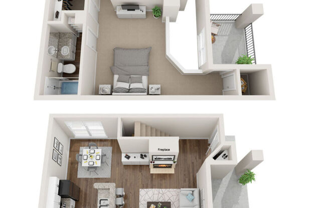 1 bed, 1 bath, 840 sqft, $1,024