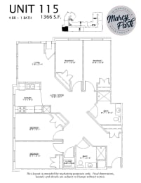 4 beds, 2 baths, 1,366 sqft, $2,499