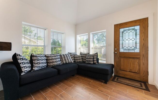 Available July: Updated, charming East Austin bungalow. Furnished or unfurnished