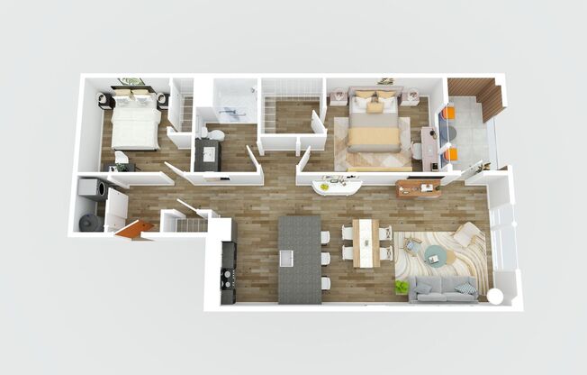 1 bed, 1 bath, 955 sqft, $2,160, Unit 320