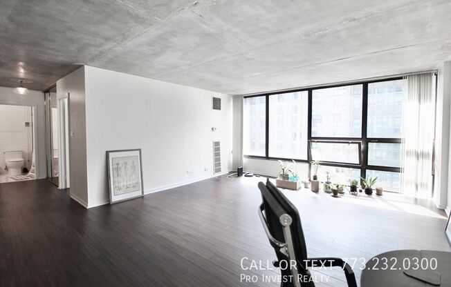 Available July 1st! Sun-filled Oversized 1Bed/1Bath in Full-Amenity Streeterville High-Rise!