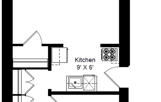 1 bed, 1 bath, 475 sqft, $1,845, Unit 233-128