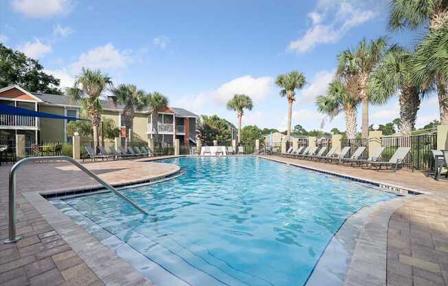 Outdoor Pool with Sundeck