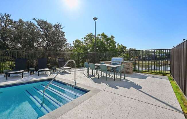 Pool at Whispering Pines at Westdale Hills in Euless, TX
