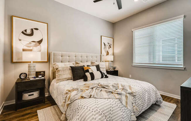 Bedroom With Expansive Windows at Grandstone at Sunrise, Peoria, 85383