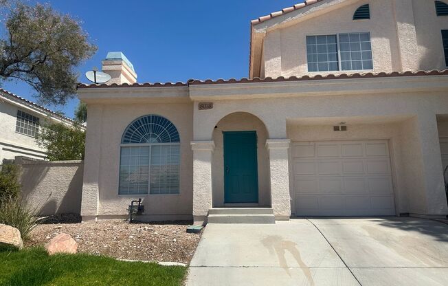 Stylish 2-Bedroom Townhouse with Private Yard & Garage – Prime Las Vegas Location